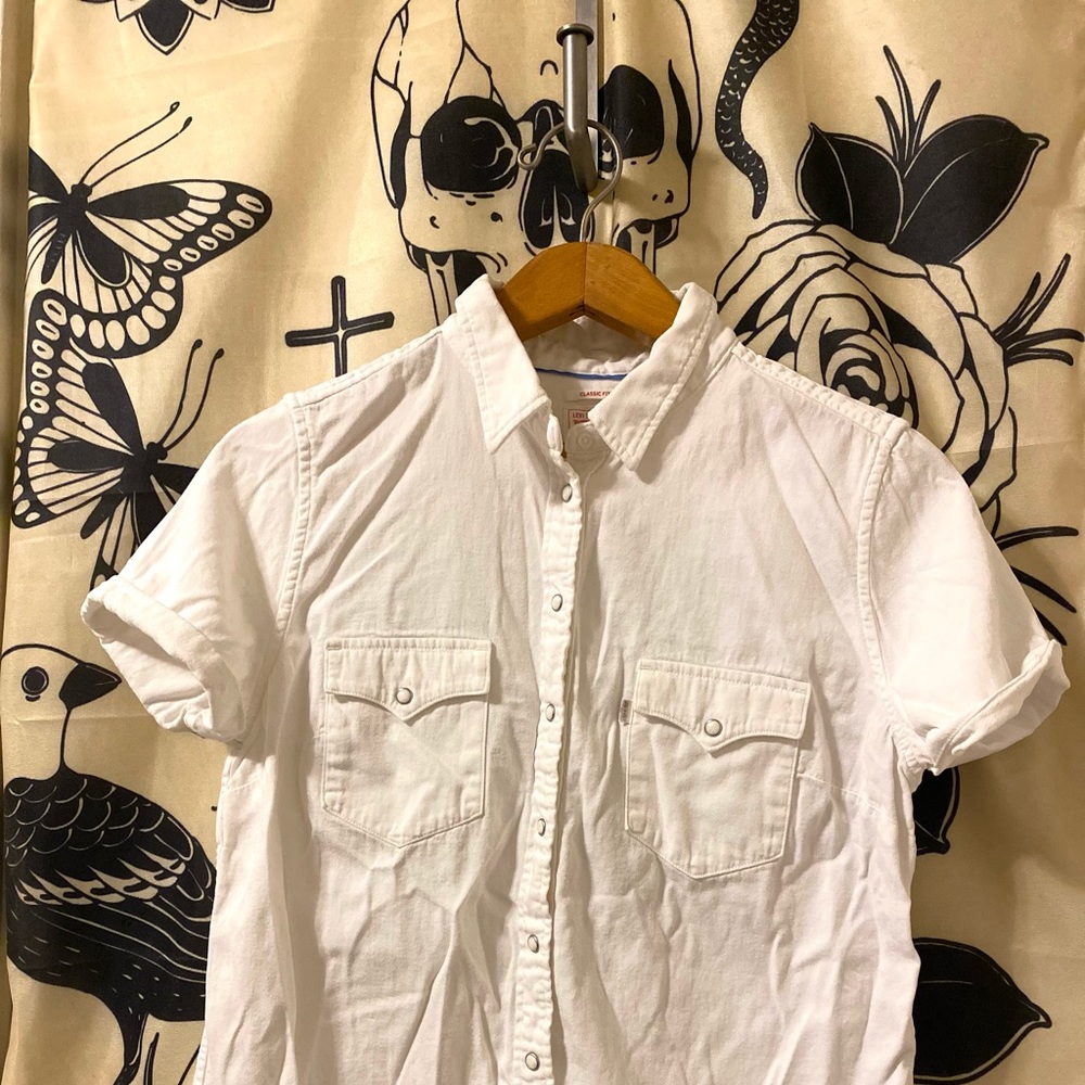 Levi’s Denim Pearl Snap